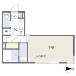 茶屋ケ坂駅 徒歩5分 1階の物件間取画像